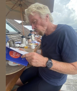 On Necker Island with Richard Branson